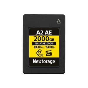 NEXTORAGE �R���p�N�g�t���b�V�� Nextorage CFexpress 4.0 Type A AE Series 2000GB NX-A2AE2000G