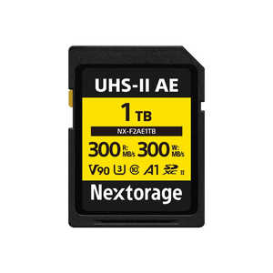 NEXTORAGE SDXC UHS-IIカード V90 TLC ［Class10 / 1TB］ NX-F2AE1TB