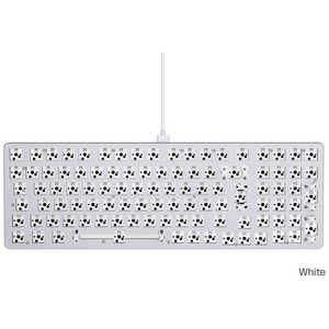 GLORIOUS Glorious GMMK 2 Full Size Barebones ANSI USA White GLO-GMMK2-96-RGB-W GLORIOUS Glorious GMMK 2 Full Size Barebones ANSI USA White GLO-GMMK2-96-RGB-W