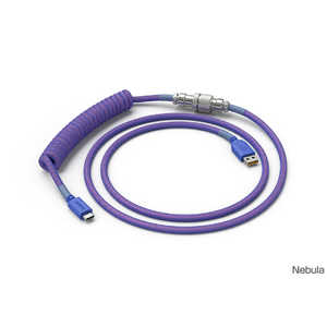 GLORIOUS Glorious Coiled Cable Nebula GLO-CBL-COIL-NEBULA GLORIOUS Glorious Coiled Cable Nebula GLO-CBL-COIL-NEBULA