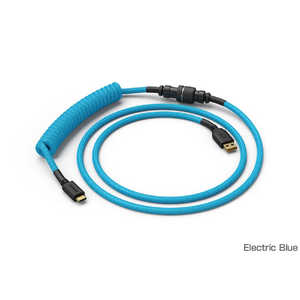 GLORIOUS Glorious Coiled Cable - Electric Blue GLO-CBL-COIL-EB GLORIOUS Glorious Coiled Cable - Electric Blue GLO-CBL-COIL-EB