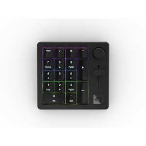 GLORIOUS GMMK Numpad Prebuilt - Black Slate mLECX /BluetoothEUSB (Type-C)n GLO-GMMK-NP-FOX-B