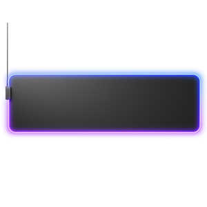 GLORIOUS Q[~O}EXpbh Mouse Pad 2 GLED - Large Extended - Black GLO-MP2-GLED-LE-B
