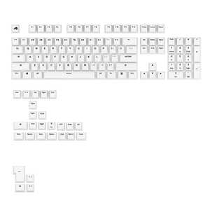 GLORIOUS GPBT Basics Keycaps Classic White - US - Retail GLOKBACCKCGPBTB GLORIOUS GPBT Basics Keycaps Classic White - US - Retail GLOKBACCKCGPBTB