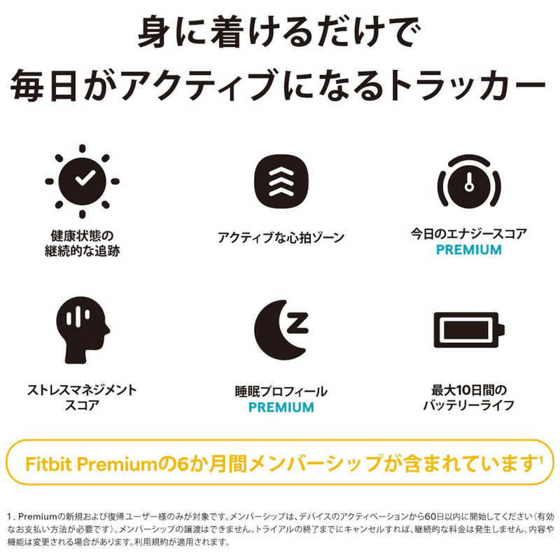 FITBIT FITBIT スマートウォッチ Fitbit Inspire 3 Midnight Zen FB424BKBK-FRCJK FB424BKBK-FRCJK