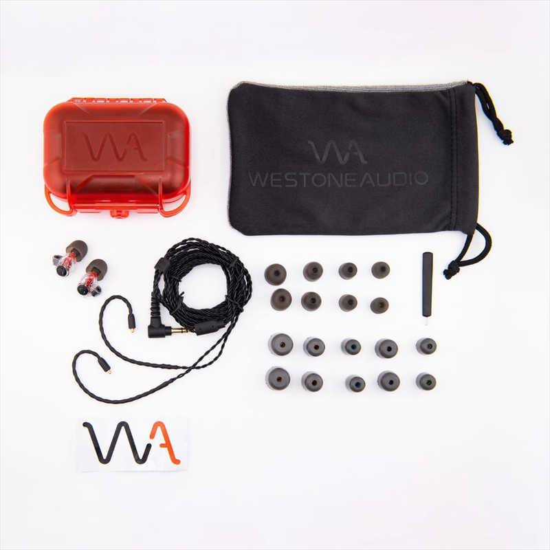 WESTONE WESTONE イヤホン カナル型 ユニバーサルアンビエントIEM ［φ3.5mm ミニプラグ］ クリアー WA-AM-PRO-X10 WA-AM-PRO-X10