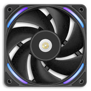 NZXT �������ե��� ���󥰥�ե졼�� F120X �� 120mm / 3100RPM �� �֥�å� RF-U12PN-B1