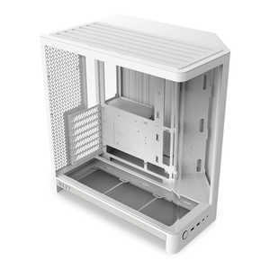 NZXT PC�P�[�X �mATX / MicroATX / Mini-ITX�n H6 (2026) �z���C�g CC-H62FW-01