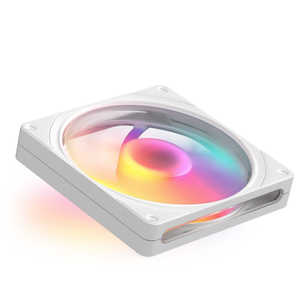 NZXT ケースファン F140 RGB(2026) ［ 140mm / 2000RPM ］ ホワイト RF-R214S-WF