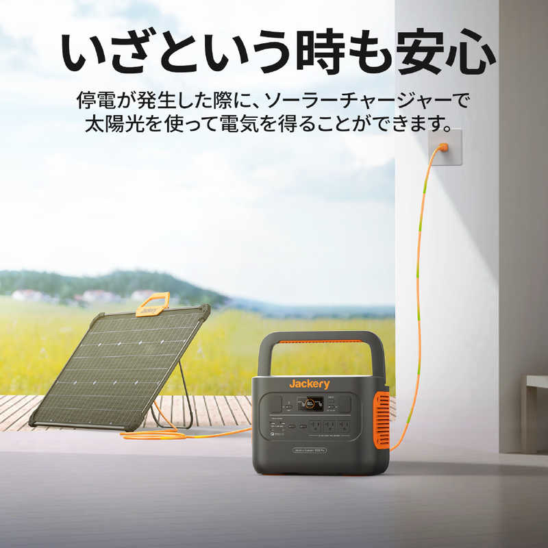 JACKERY JACKERY 折りたたみ式ソーラーパネル SolarSaga 80 [80W]  JS-80A JS-80A