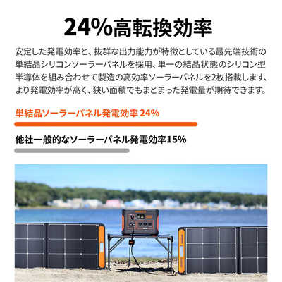 Jackery(ジャクリ)SolarSaga 100 ソーラーパネル100W