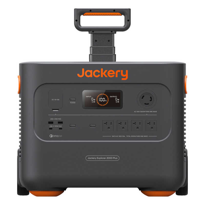 JACKERY JACKERY Jackery ポータブル電源 2000plus Jackery Jackery ポータブル電源 2000plus JE2000C JE2000C