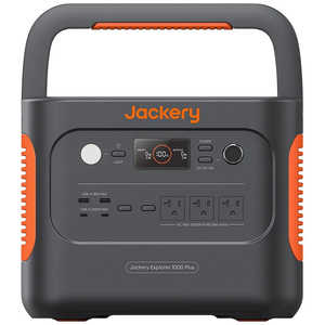 JACKERY ポータブル電源 1000 Plus ［8出力 /AC・DC・USB-C充電・ソーラー(別売)］ JE-1000C