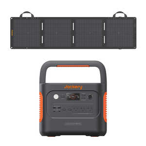 JACKERY ポータブル電源＋コンパクトソーラーパネルセット Solar Generator 1000 Plus 100W Mini JSG1010E