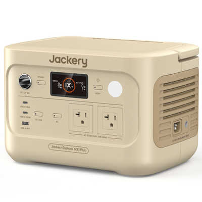JACKERY ポータブル電源 600Plus サンドゴールド [632Wh/ ソーラー