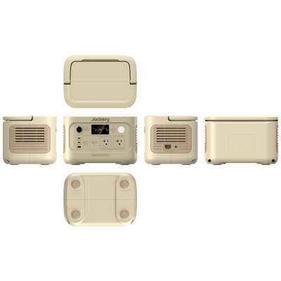 JACKERY ポータブル電源 600Plus サンドゴールド [632Wh/ ソーラー