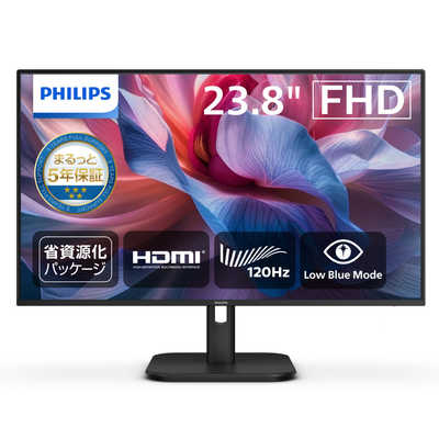 【美品】PHILIPS 液晶モニター 23.8インチ フィリップス フィリップス 23.8インチ ワイド液晶モニター 242E2F/11 1台