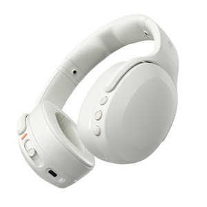 SKULLCANDY ブルートゥースヘッドホン Crusher Evo(クラッシャーエボ) Bone White ［Bluetooth対応 /φ3.5mm ミニプラグ］ Bone White S6EVW-S951