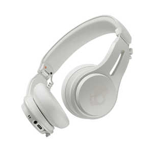 SKULLCANDY ヘッドホン ICON ANC(アイコン エーエヌシー) ［ノイズキャンセリング対応 /Bluetooth対応 /φ3.5mm ミニプラグ］ BONE WHITE S5IOW-S951