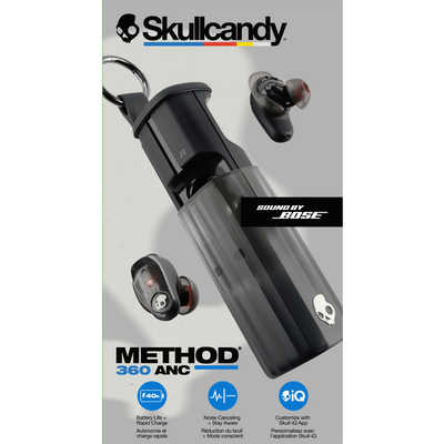 SKULLCANDY 完全ワイヤレスイヤホン Method 360 ANC SOUND BY BOSE