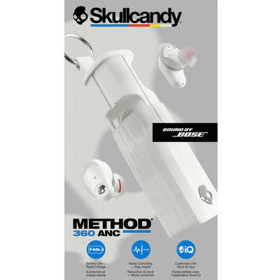 SKULLCANDY 完全ワイヤレスイヤホン Method 360 ANC SOUND BY BOSE