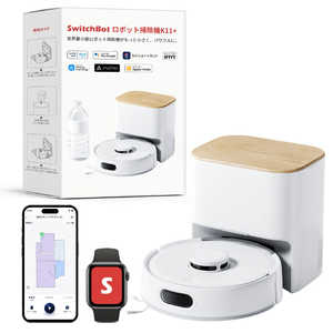 SWITCHBOT SwitchBot ロボット掃除機K11+ White W3003101 SWITCHBOT SwitchBot ロボット掃除機K11+ White W3003101