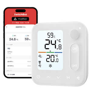 SWITCHBOT SwitchBot 温湿度管理パネル W7400000
