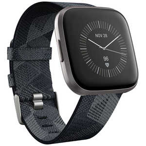 FITBIT Fitbit Versa 2 スペシャルエディション Alexa搭載 スマートウォッチ Smoke Woven L/S サイズ　スモークウーブン FB507GYGY-FRCJK