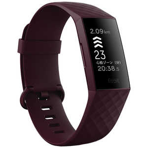 FITBIT Fitbit Charge4 GPS搭載 フィットネストラッカｰ ロｰズウッド L/S サイズ FB417BYBY-FRCJK