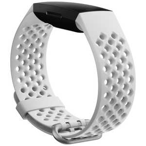 FITBIT Charge4交換用スポｰツバンド Frost White Sサイズ Frost White FB168SBWTS