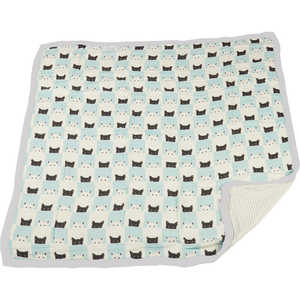NEWCASTLECLASSICS バンブーリトルブランケット PeekABooCats & PencilStripe NEWCASTLECLASSICS バンブーリトルブランケット PeekABooCats & PencilStripe