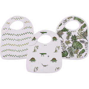 NEWCASTLECLASSICS コットンスナップビブ Dino Days NEWCASTLECLASSICS コットンスナップビブ Dino Days