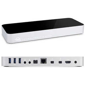 OWC [Thunderbolt 2 オス→メス Thunderbolt 2x2 / USBx5 / FireWire / HDMI / Audio In & Out] OWCTB2DOCK12T1