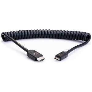 ȥ⥹ ATOMFLEX PRO HDMI COILED CABLE(40cm) ATOM4K60C4