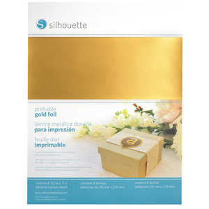 SILHOUETTE �X�e�b�J�[ �S�[���h MEDIA-GLD-ADH-3T
