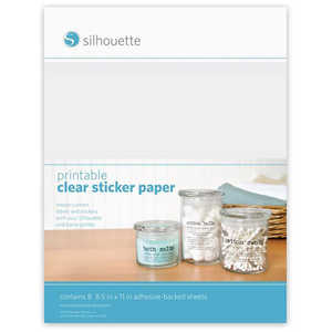 SILHOUETTE ステッカー クリアー MEDIA-CLR-ADH-3T SILHOUETTE ステッカー クリアー MEDIA-CLR-ADH-3T