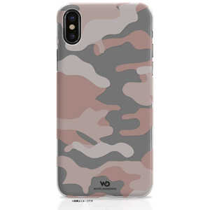 ホワイトダイヤモンド iPhone X用 Camouflage Case ローズゴールド 1360CFL56
