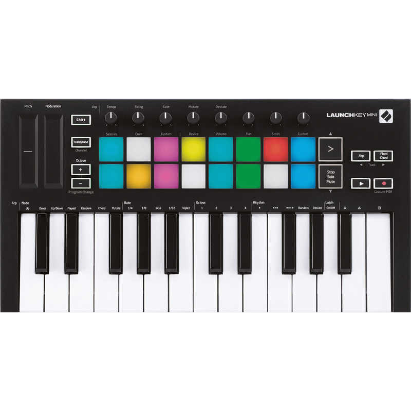 Novation Midiキｰボｰド コントロｰラ Launchkeyminimk2 ブラック の通販 カテゴリ パソコン 周辺機器 プリンター Novation 家電通販のコジマネット 全品代引き手数料無料