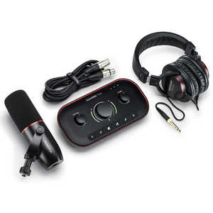 FOCUSRITE ポッドキャストオーディオインターフェース VocasterTwoStudio FOCUSRITE ポッドキャストオーディオインターフェース VocasterTwoStudio