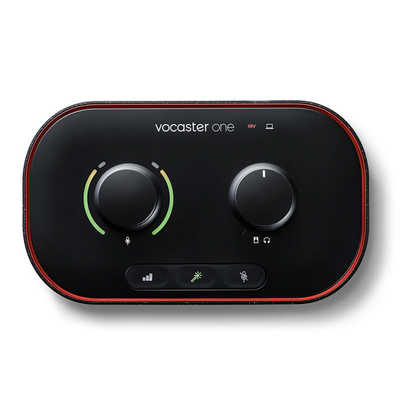 FOCUSRITE ポッドキャスト用オーディオインターフェース スタジオ 