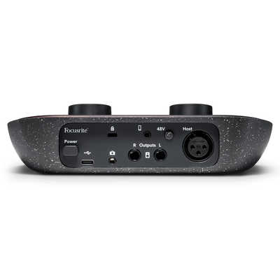 FOCUSRITE ポッドキャスト用オーディオインターフェース スタジオ 