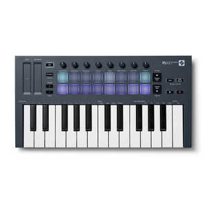 NOVATION 25ミニ鍵盤MIDIキーボード FLkeyMini