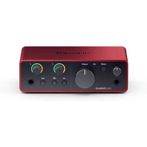 FOCUSRITE オーディオインターフェース Scarlett Solo -gen4