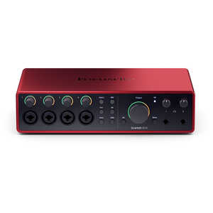 FOCUSRITE 第4世代Scarlettマイクプリアンプ4基搭載、18入力16出力USBオーディオインターフェース 600万人が選んだベストセラーシリーズ Scarlett18i164thGen FOCUSRITE 第4世代Scarlettマイクプリアンプ4基搭載、18入力16出力USBオーディオインターフェース 600万人が選んだベストセラーシリーズ Scarlett18i164thGen