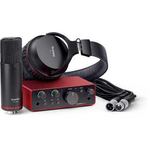 FOCUSRITE オーディオインターフェースセット Scarlett Solo StudioPack-gen4