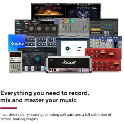 Amazon.com: Focusrite Scarlett 2i2 4th Gen 2x2 USB Audio