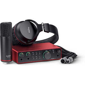 FOCUSRITE オーディオインターフェースセット Scarlett 2i2 Studio Pack-gen4 FOCUSRITE オーディオインターフェースセット Scarlett 2i2 Studio Pack-gen4
