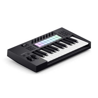 Novation MIDIキーボード 25キー 箱付き NOVATION MIDIキーボード フルサイズ鍵盤25鍵 Launchkey 25 Mk4 の通販