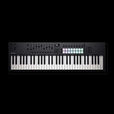 NOVATION MIDIキーボード セミウェイテッド鍵盤61個 Launchkey 61 Mk4 