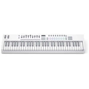 NOVATION DTMを超簡単に楽しむ、最強クールな61鍵ホワイトMIDIキーボード Launchkey 61 Mk4 White